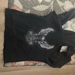 Harley Davidson Zip up hoodie. Vintage